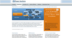 Desktop Screenshot of powerauctions.com